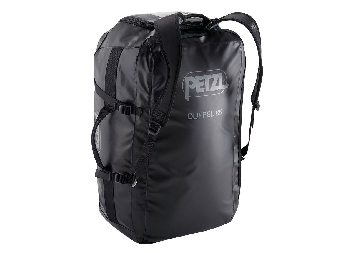 Petzl 85L Duffel Medium Black Capacity Transport Bag (S045AA03)