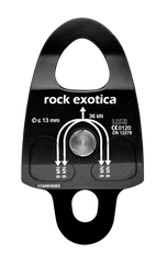 Rock Exotica Machined Rescue Pulley DOUBLE