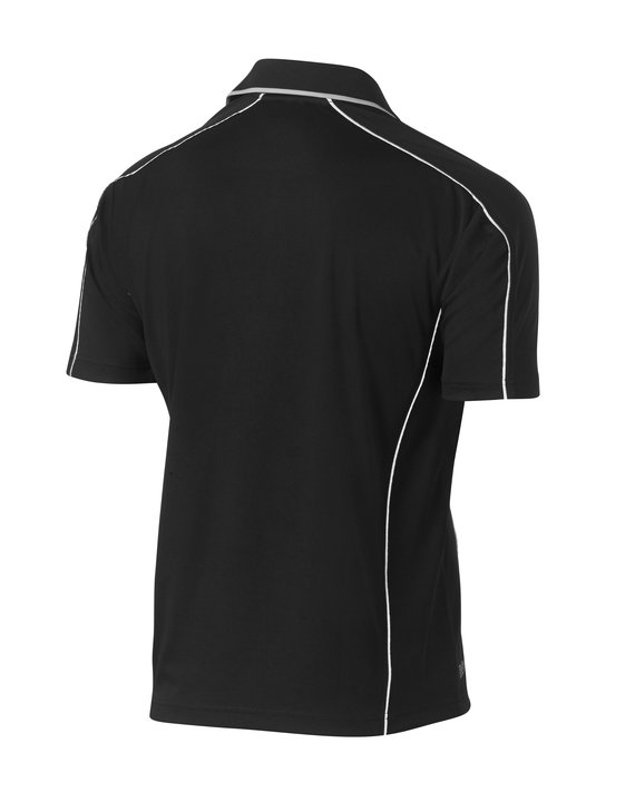 Bisley Cool Mesh Polo with Reflective Piping