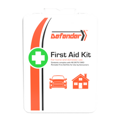 Aero Healthcare DEFENDER 3 Series Metal Tough First Aid Kit 17 x 6.5 x 24cm