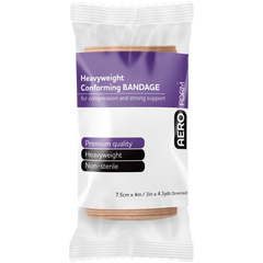 Aero Healthcare AEROFORM Heavyweight Conforming Bandage 7.5cm x 4M Wrap/12