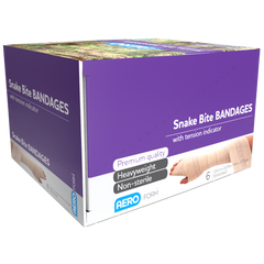 Aero Healthcare AEROFORM Snake Bite Bandage with Indicator 10cm x 10.5M Box/6