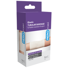 Aero Healthcare AEROFORM Size C Adult Limbs Elastic Tubular Bandage 7cm x 1M