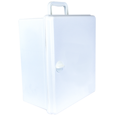 Aero Healthcare AEROCASE Large White Plastic Cabinet with Knob Closure 32 x 37 x 18cm