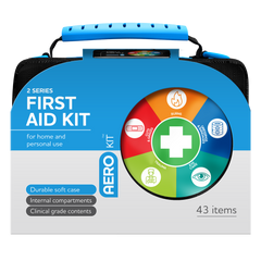 Aero Healthcare AEROKIT 2 Series First Aid Kit Softpack Black