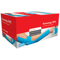 Aero Healthcare AEROPLAST Kinesiology Tape 5cm x 5M Box/12