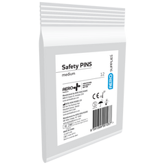 Aero Healthcare AEROSUPPLIES Medium Safety Pins Bag/12