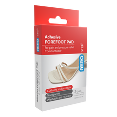 Aero Healthcare AEROSTEP Adhesive Forefoot Pad 68 x 93mm box/2