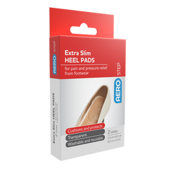 Aero Healthcare AERPSTEP Extra Slim Heel Pad 55 x 83mm Box/2