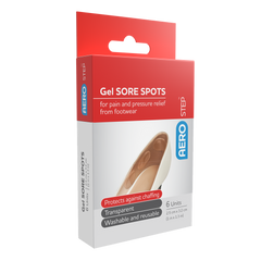 Aero Healthcare AeroStep Gel Sore Spots 6pk