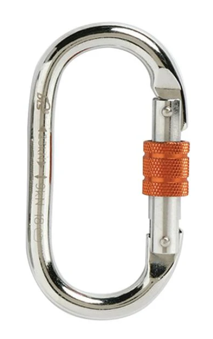 BTS Screw Gate Oval Karabiner 23kN (BSK0001)