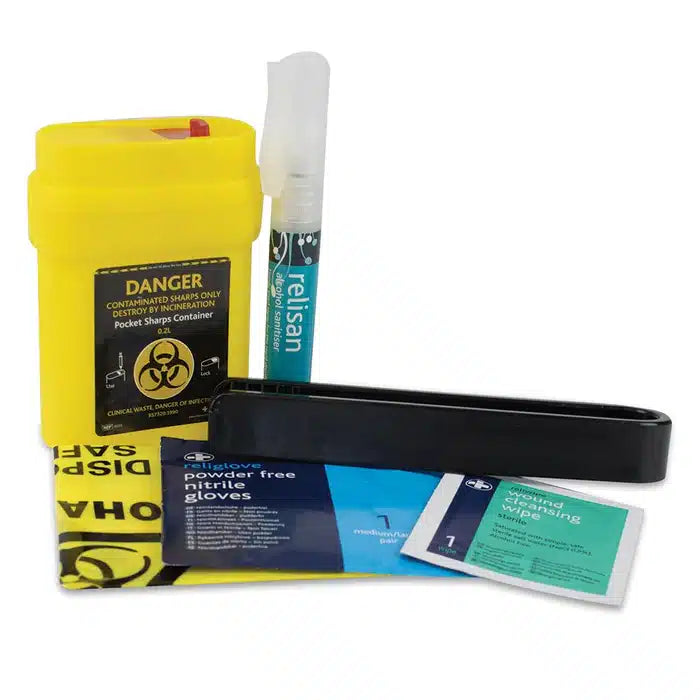 FastAid Sharps Single Use Pack