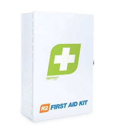 FastAid Empty Metal First Aid Box - Wall Mount Cabinet - Heavy Duty ...