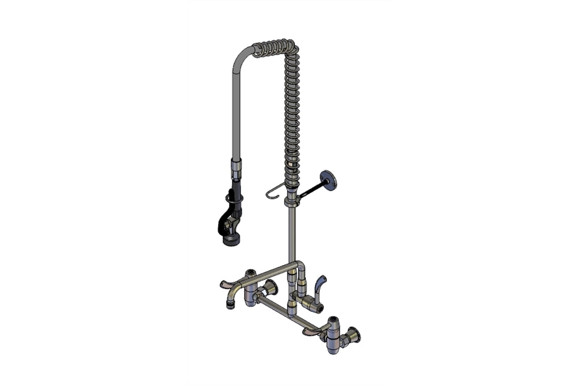 Enware Adj Wall Exp. Jhs Mix. Set W/ Pot Filler
