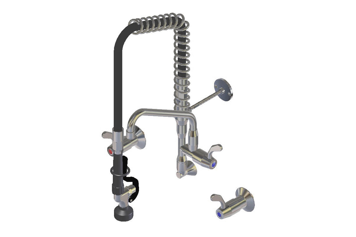 Enware Wall Con/Mix W/Pot Filler Wool