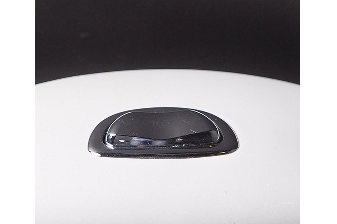 Enware Ifo Sign Raised Dual Flush Button Chrome