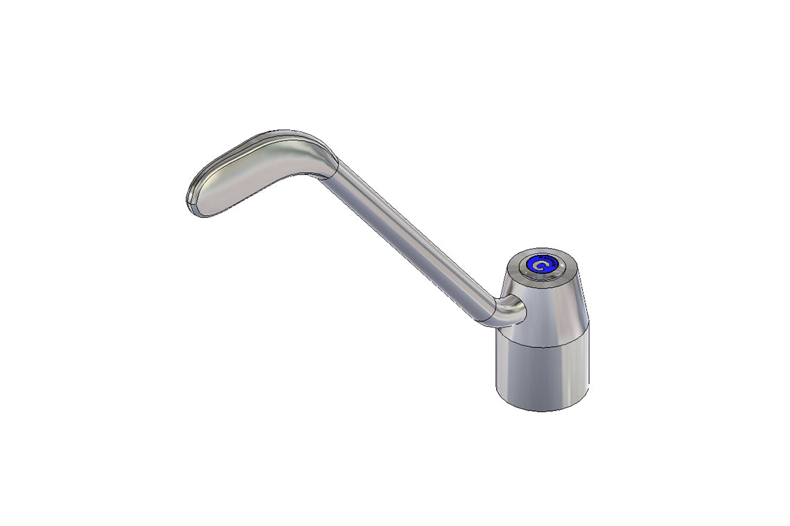 Enware Jps200 Lever Handle 200Mm 1/4 Turn J/V
