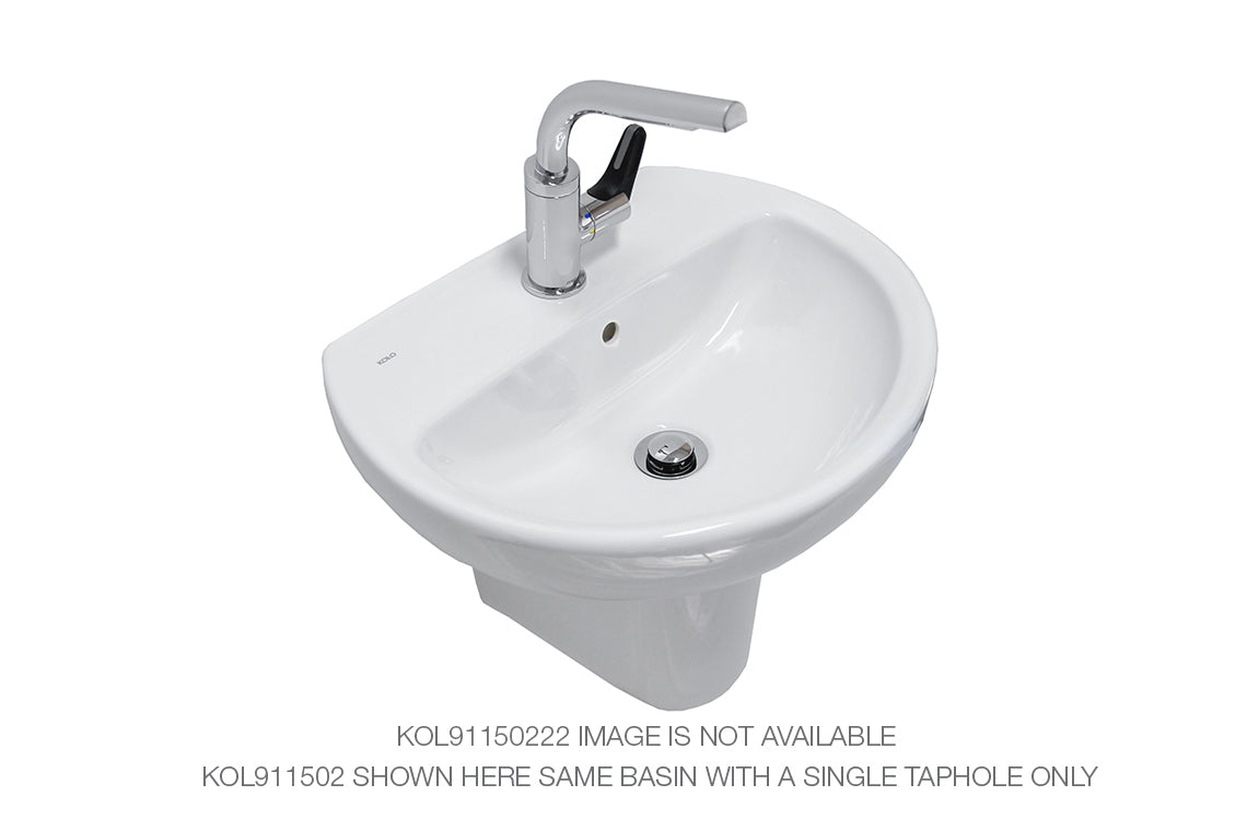 Enware Kolo Rekord 500 Basin 3 Th With O/Flow