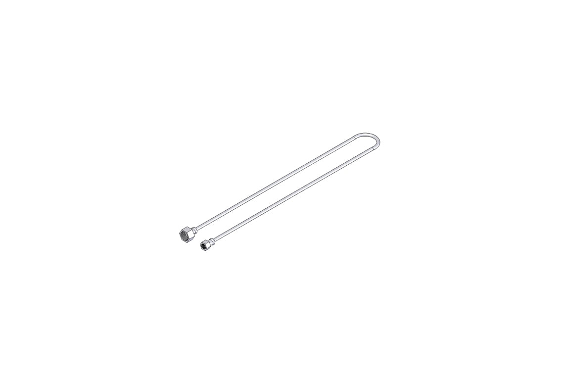 Enware 1/4 X 1/2 1.0M F&F Connector Gas