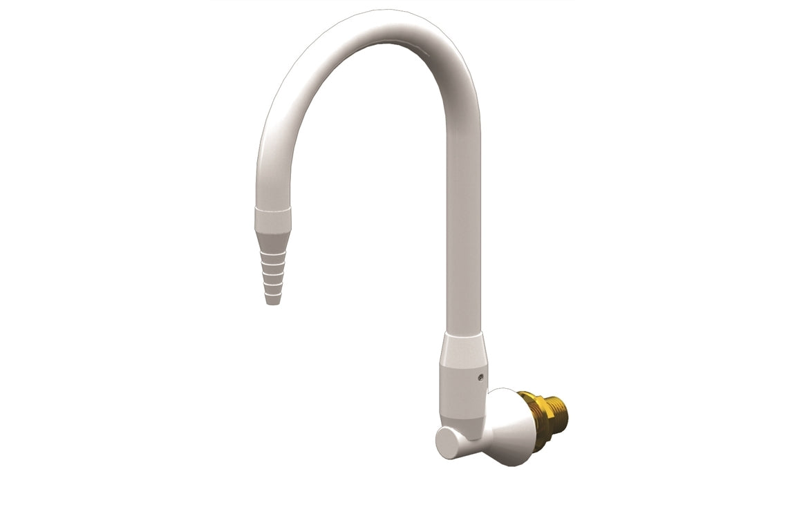 Enware Lcn Std Goose Neck Swivel O'Let Wall Mnt