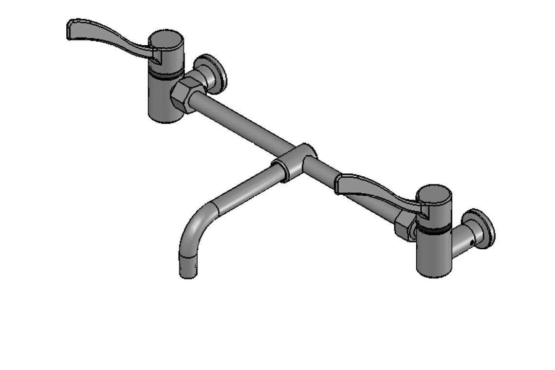 Enware Leva 150Mm T56 Wall Mx Set Adjustable