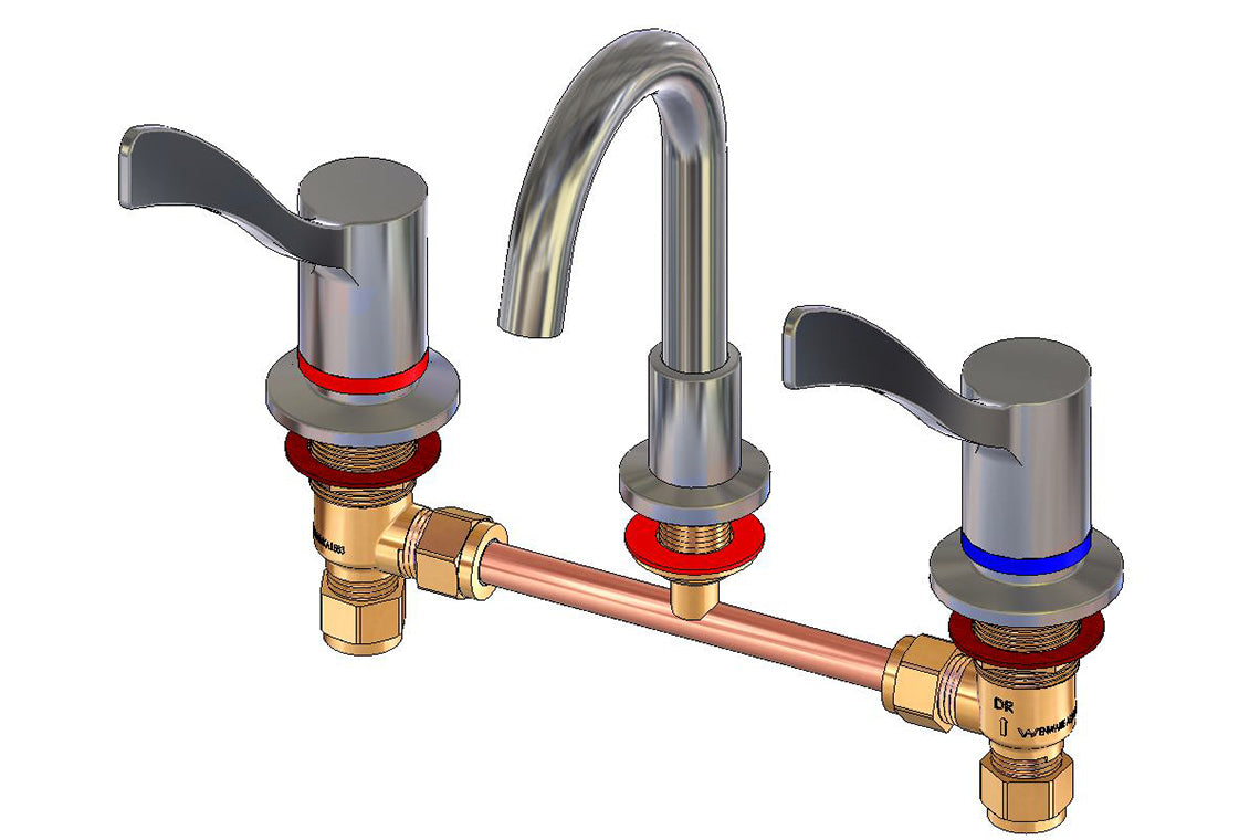Enware Leva Jhs 150Mm Basin Set W/Spc001
