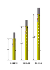 Miller Durahoist Mast Extension Lower 0.8M (DH-22/33)