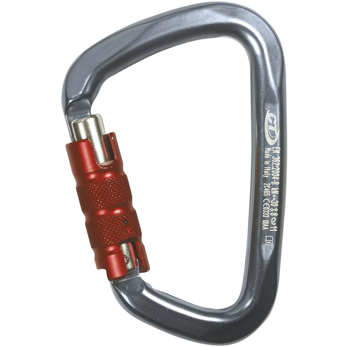 Skylotec XTB Large Triple Lock Karabiner 30kN, Silver