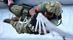 15m Wire Rope Ladder Aluminum Medium Weight