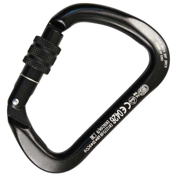 KONG 911.AN   XL Alu Alloy Screw Gate - All Black