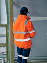 Bisley Taped Hi Vis Wet Weather Bomber Jacket