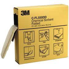 3M  Chemical Sorbent Folded (C-FL550DD) (C-FL550DD-Single)