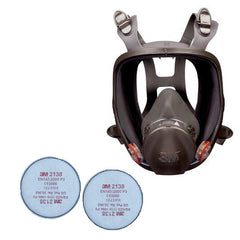 3M Full Face Reusable Respirator 6800 Medium with filters 2138 (6800-2138)