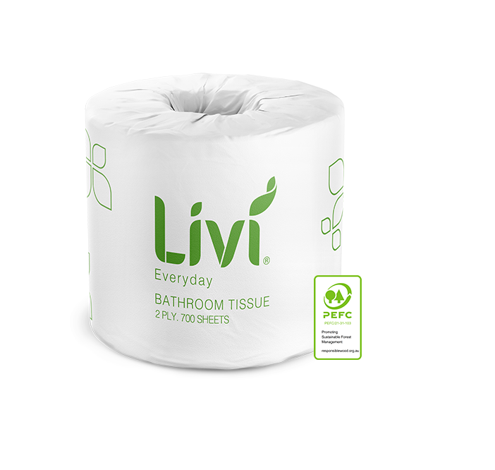 Livi Basics Toilet Tissue 2 Ply 700 Sheets