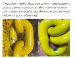 Austlift G80 Chain Cut Length (Yellow)