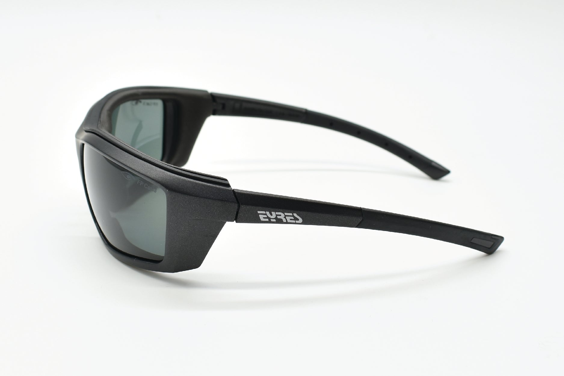 EYRES EDGE With Foam Matt Charcoal Grey Frame Polarised Grey AF & AS Lens