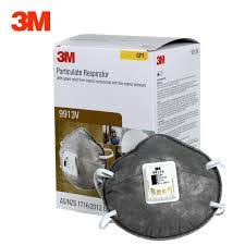 3M GP1 Particulate, Nuisance Vapours & Odours Respirator with valve (9913V) Pk-10