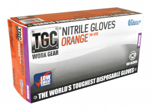 TGC Nitrile Disposable Gloves (Box of 100)