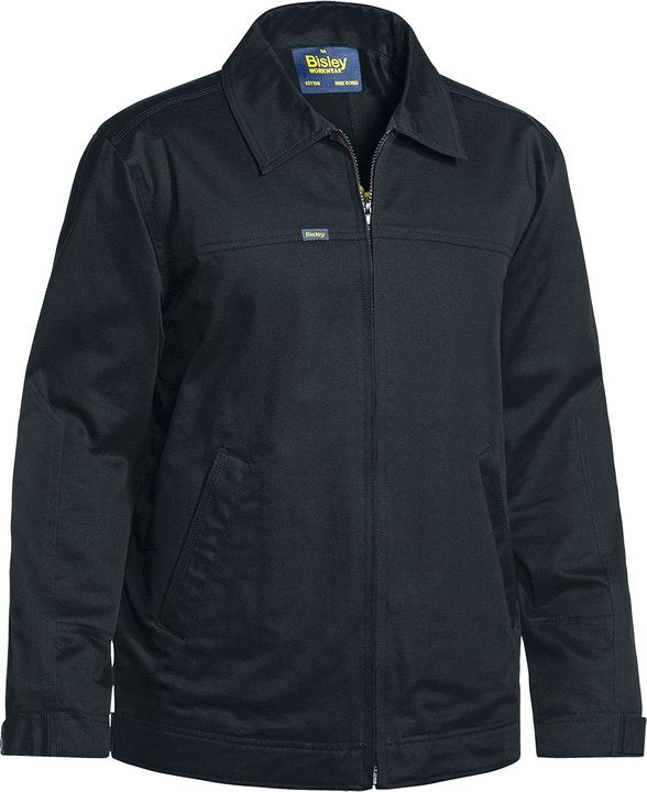 Bisley Drill Jacket With Liquid Repellent Finish