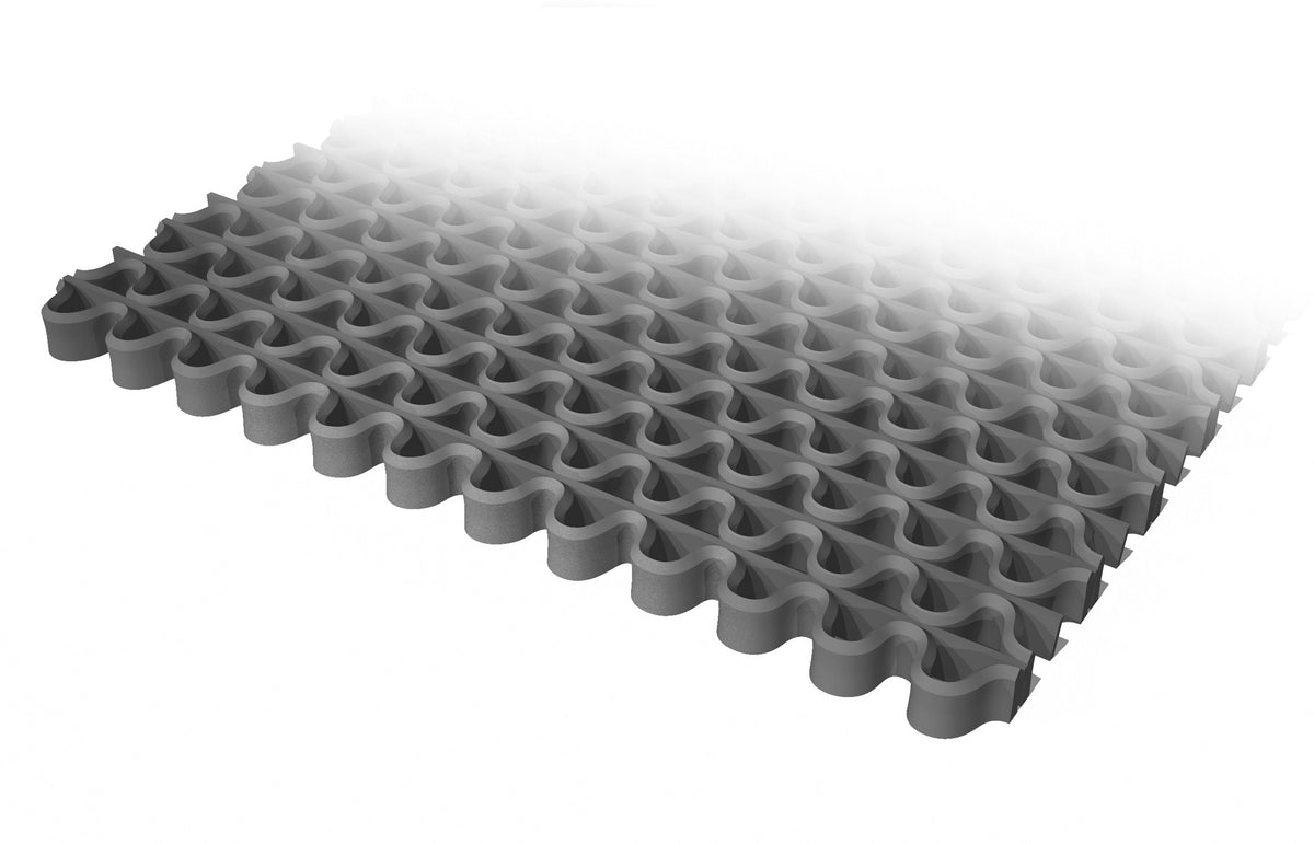3M Safety-Walk Cushion Matting 5100 NB, Quarry Tile Red, 914 mm x 1.5 m, 1/Case
