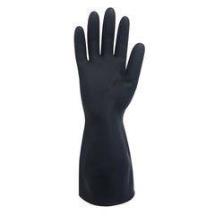 Bastion Nitrile  330  Gloves  -  Green  -  Solvent  Resistant  -  Flocklined - Size M