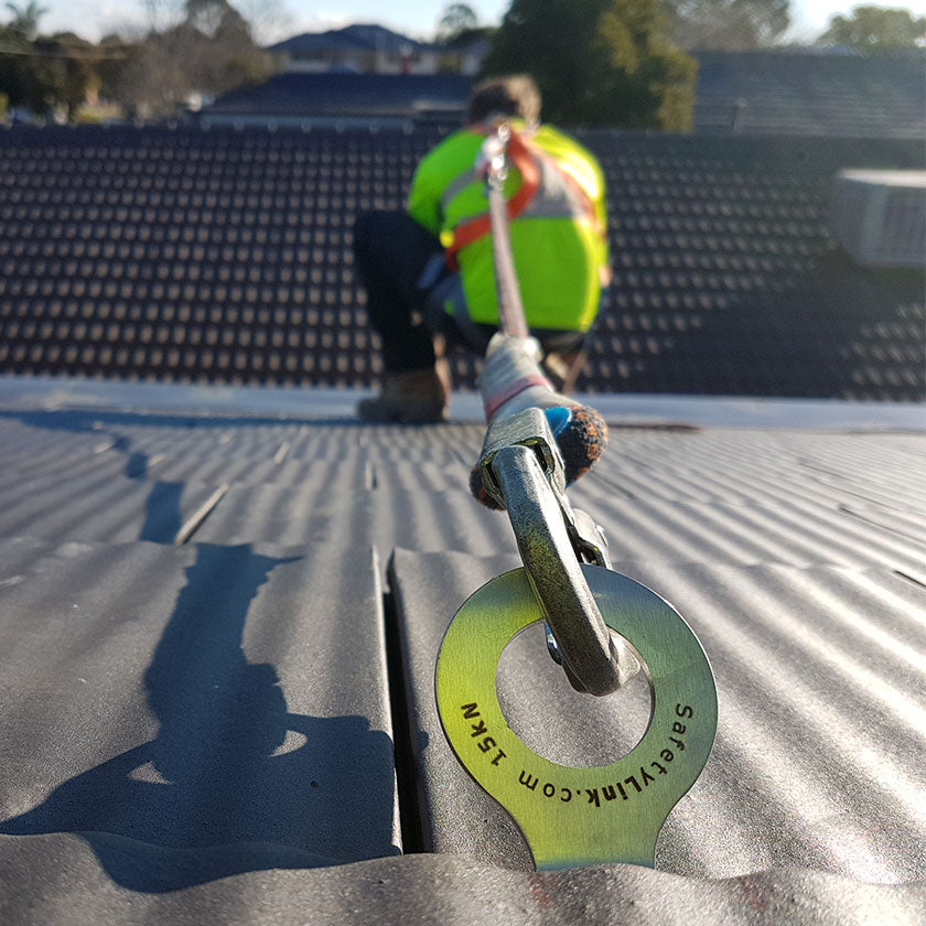 SafetyLink TileLink Rafter Mounted Roof Anchor for Tile Roof  (TILEL001)