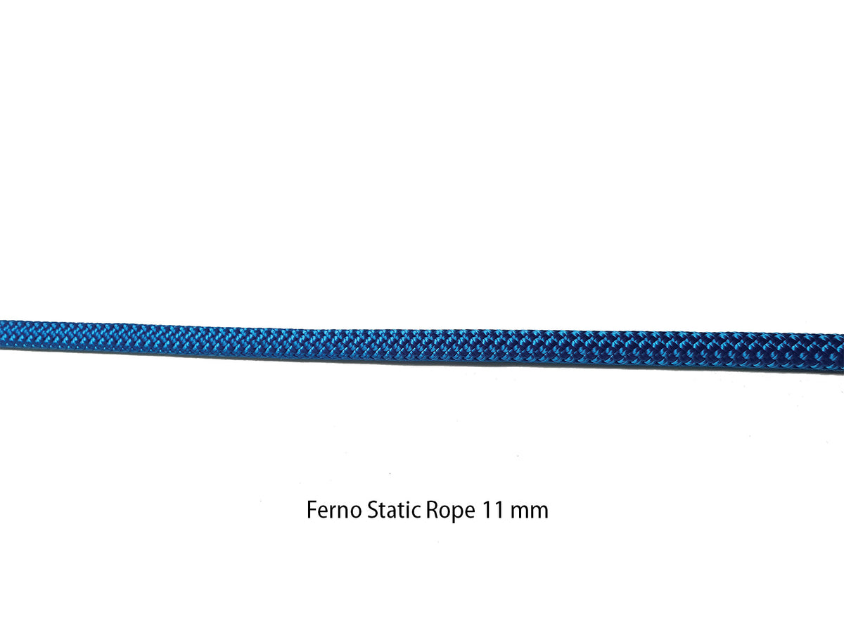 11mm Ferno KMIII Static Rope 200m Blue
