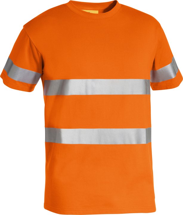 Bisley Taped Hi Vis Cotton T-Shirt