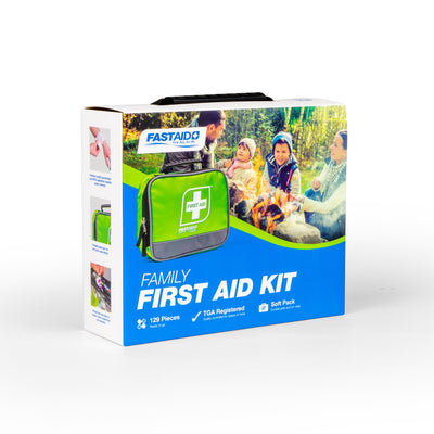 FastAid First Aid Kit, Family, Soft Pack