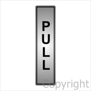 PULL 200x50mm Front Engraved Laminate