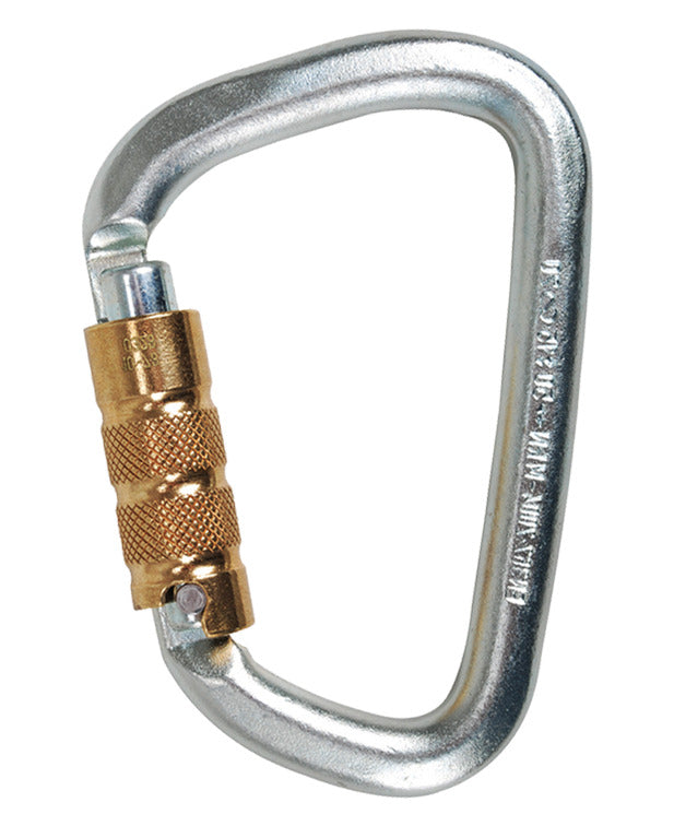 Edelrid Steel Strong Triple silver Carabiner (EDL882470000060)