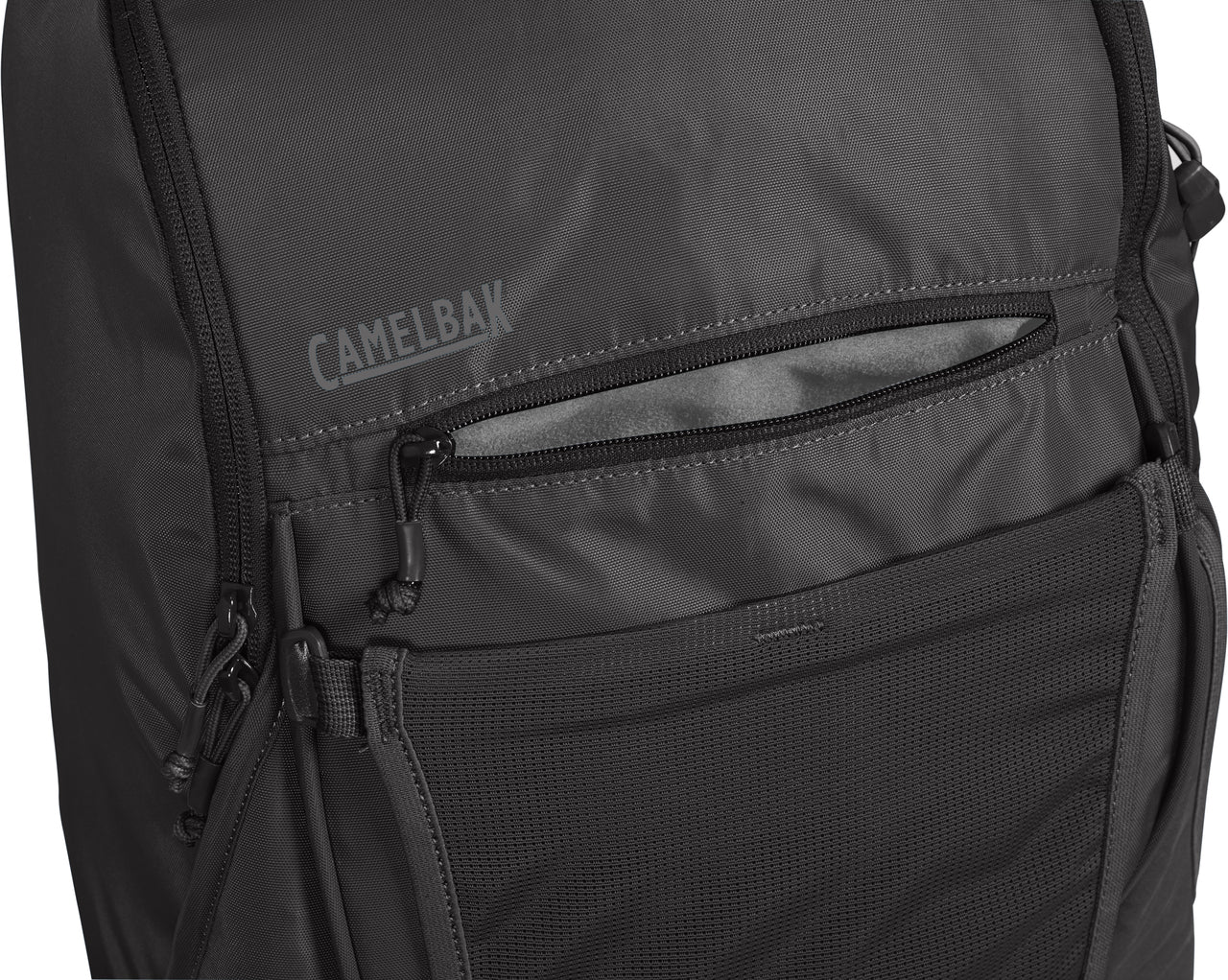 CamekBak Palisade 32lt Pack  inc 3L Bladder Charcoal/Koi