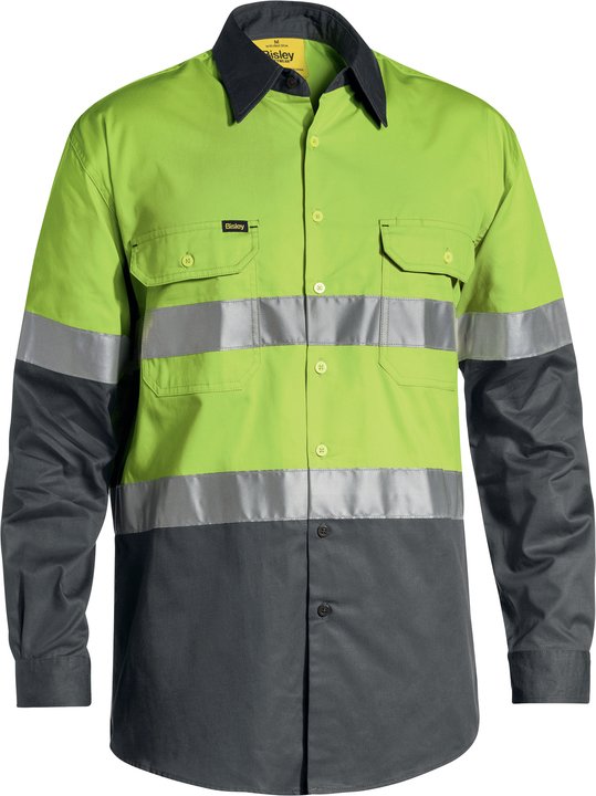 Bisley Taped Hi Vis Cool Lightweight Shirt