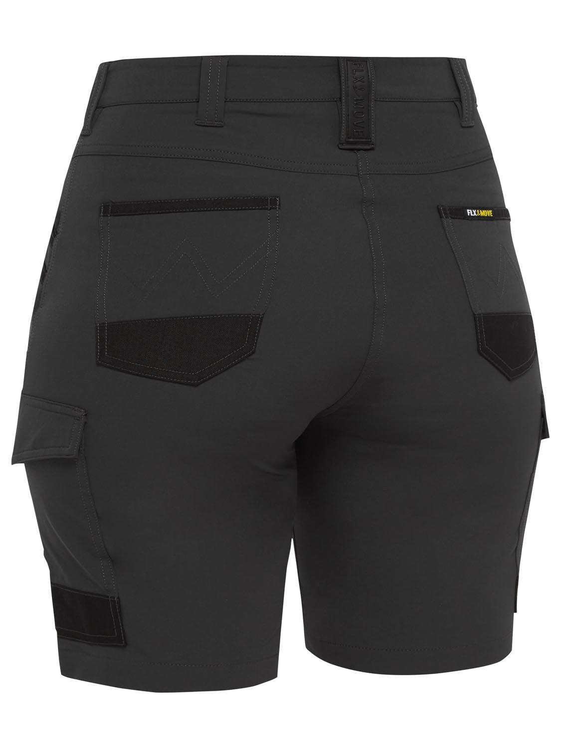 Bisley Women's Flx & Move 4-Way Stretch Zip Cargo Short